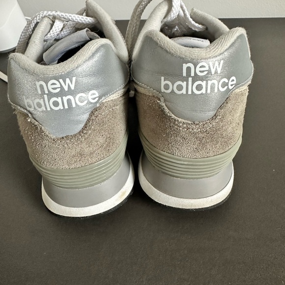 New Balance 574 Core Grey Womens Size 8 - Picture 10 of 13